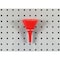 Triton Products 2-1/2 In. Single Ring 1-3/4 In. I.D. Steel Tool Holder for LocBoard, PK5 54117 - alternate 2